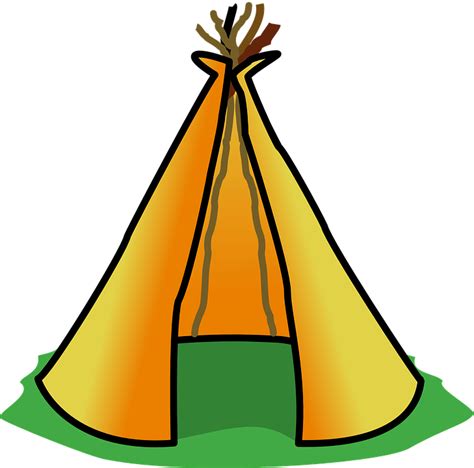 Tipi Tente Indien Native · Images vectorielles gratuites sur Pixabay