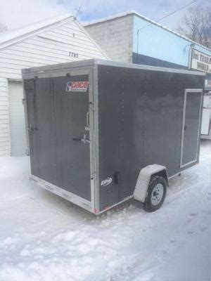 Pace American 6x12 Aluminum Elite Enclosed Trailer | Jims Trailer World | Upstate NY Trailer ...