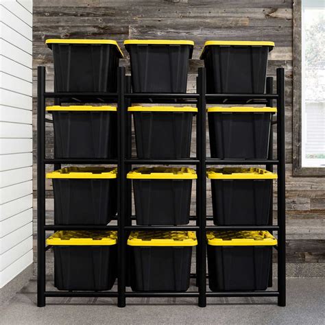 Garage Storage Bins Organization