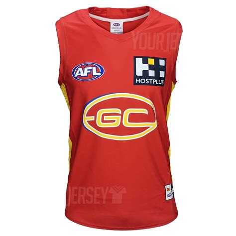 Buy 2020 Gold Coast Suns AFL Home Guernsey – Mens - Queensland Jerseys