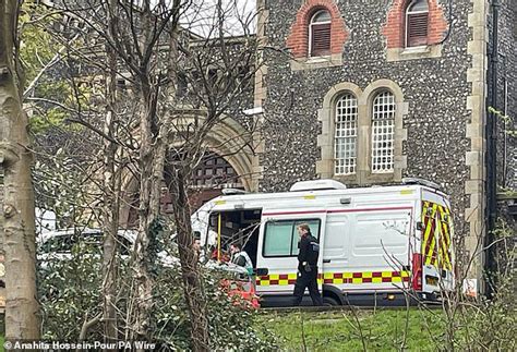 Major incident declared as three inmates and three staff at HMP Lewes are rushed to hospital ...