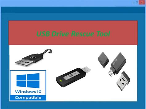 USB Drive Rescue Tool - FREE Download USB Drive Rescue Tool 4.0.0.324 File Management Utilities