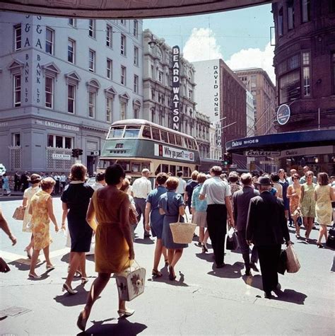 George Street Sydney 1968 | Sydney city, Australia history, Old photos