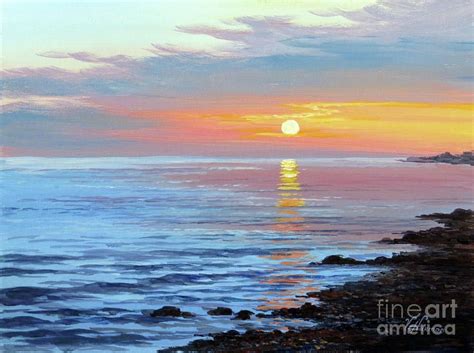 Sunrise Beach Painting