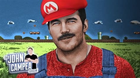 Chris Pratt Is Mario In Super Mario Bros Movie - The John Campea Show - YouTube