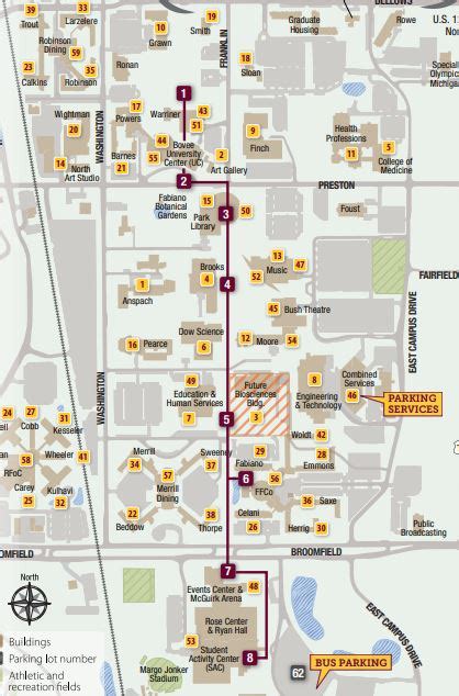 Cmu Campus Map Mt Pleasant Mi - Deeann Geraldine