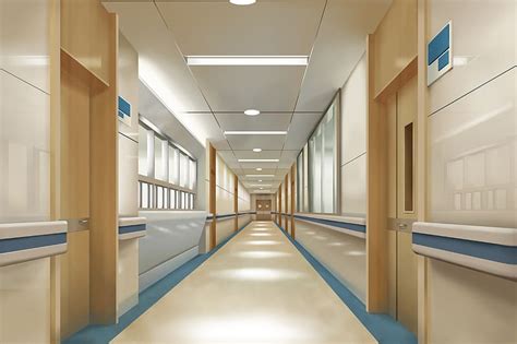 Anime, Original, Hallway, Hospital, HD wallpaper | Peakpx