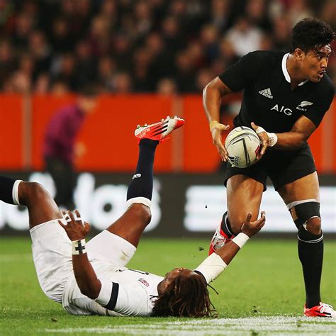 Biggest Hits in World Rugby Last Weekend: Julian Savea Levels England ...