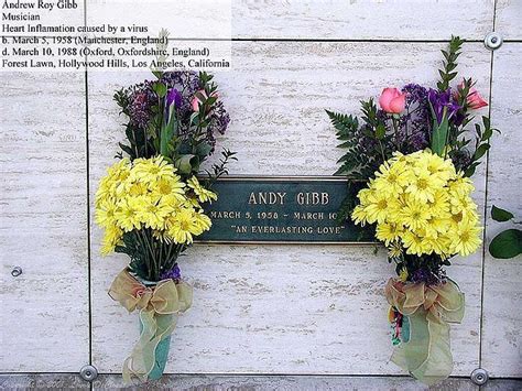 Andy Gibb | Famous Graves | Pinterest | Famous graves, Andy gibb, Grave statues