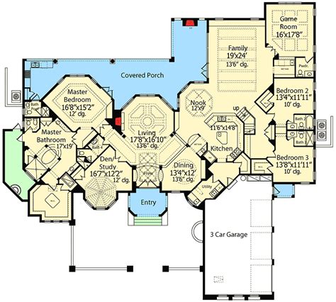 Plan 63144HD: Street of Dreams | How to plan, Dream house plans, Architectural design house plans