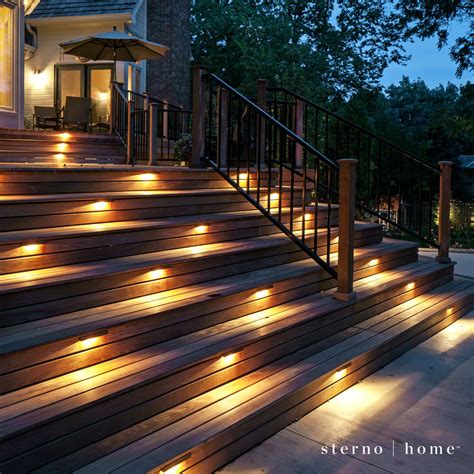 30 Astonishing Step Lighting Ideas For Outdoor Space | 계단 조명
