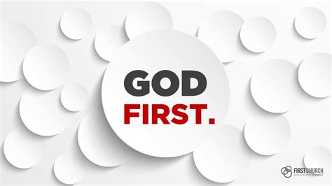 God First • First Church