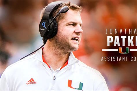 Miami Hurricanes Football: Jonathan Patke named 10th assistant coach