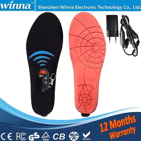 Aliexpress.com : Buy Electric Heated Insoles With Remote Control ...