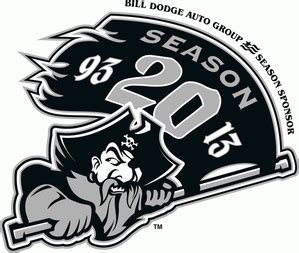 Portland Pirates Logo - Anniversary Logo - American Hockey League (AHL ...