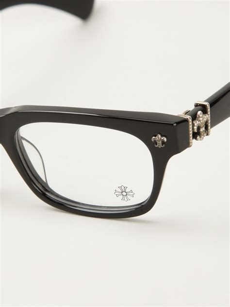 Lyst - Chrome Hearts Wayfarer Glasses in Black