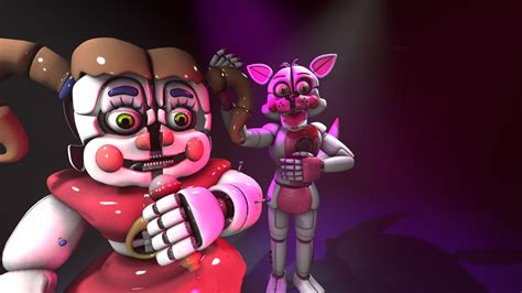 Foxy Circus Baby Five Nights at Freddy's Sister Location HD FNAF Wallpapers | HD Wallpapers | ID ...