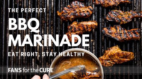 The Perfect BBQ Marinade - FANS for the CURE