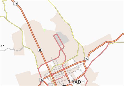 MICHELIN King Khalid International Airport map - ViaMichelin