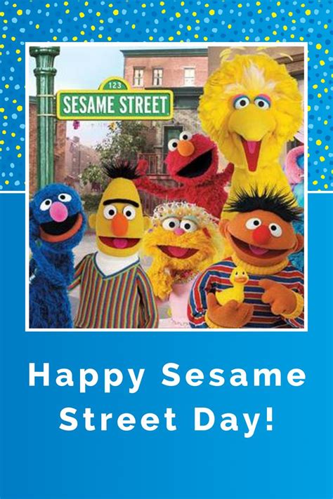 Happy Sesame Street Day! How will you spend the day with your little ones? #SesameStreet # ...