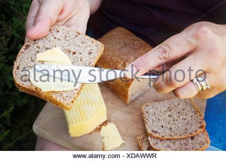 Buttering bread Stock Photo: 27818631 - Alamy