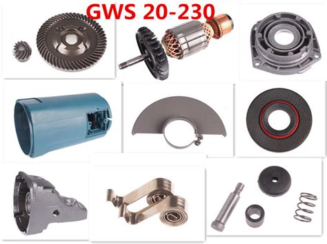 Angle Grinder Gws 20-230 Accessories and Spare Parts for Bosch Repair - China Gws 20-230 ...