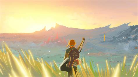 1920x1080 The Legend Of Zelda Breath Of The Wild Paint Art 4k Laptop Full HD 1080P ,HD 4k ...