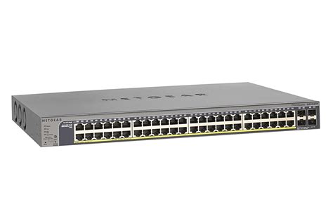 NETGEAR 48-Port 380W Gigabit PoE+ Ethernet Smart Managed Pro Switch with 4 SFP P | eBay