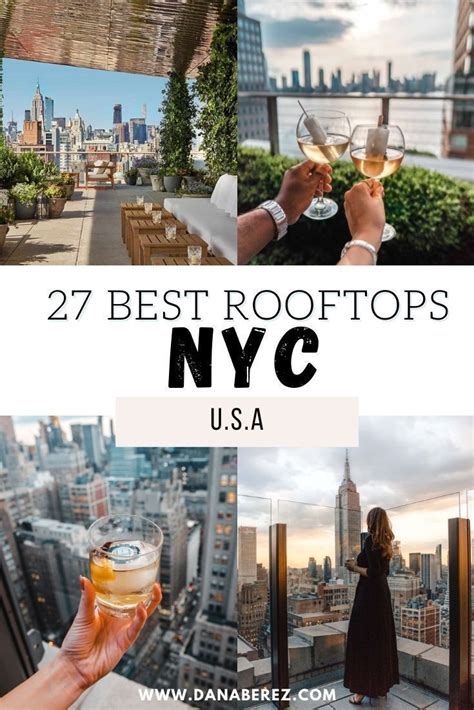 27 Best Rooftop Bars in NYC with Stunning Views (2023) - Dana Berez in 2023 | Rooftop bars nyc ...