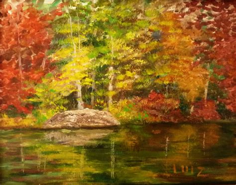 Autumn Scenes To Painting at PaintingValley.com | Explore collection of ...