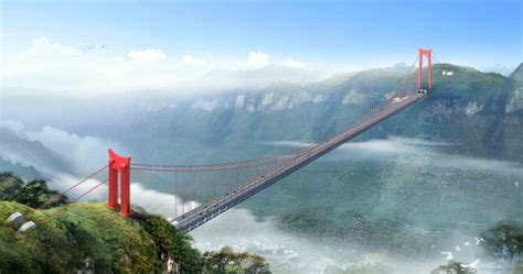 Aizhai Bridge - Jishou, Hunan, China, 350 m (1,150 ft) | Top 15 World's Highest Bridges!