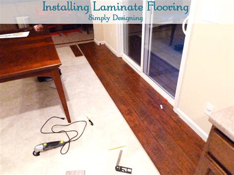 How to Install Floating Laminate Wood Flooring {Part 2}: The Installation