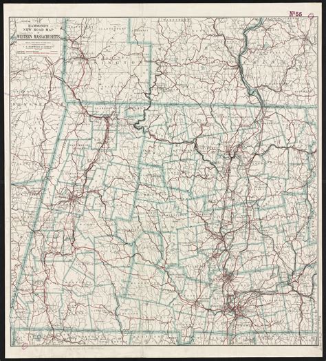 Hammond's new road map of western Massachusetts | Zoom into … | Flickr