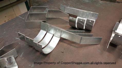 Custom Galvanized Steel HRU Gutter Brackets - The New CopperShoppe.com