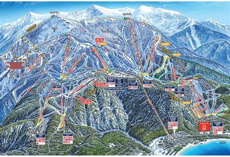 Heavenly Piste Map | trails & marked ski runs | SNO