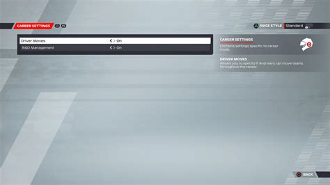 F1® 22 Career Settings For PS4 - An Official EA Site