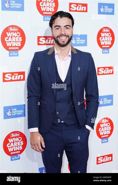 Sammy Root attending The Sun Who Cares Wins Awards at The Roundhouse, London. Picture date ...