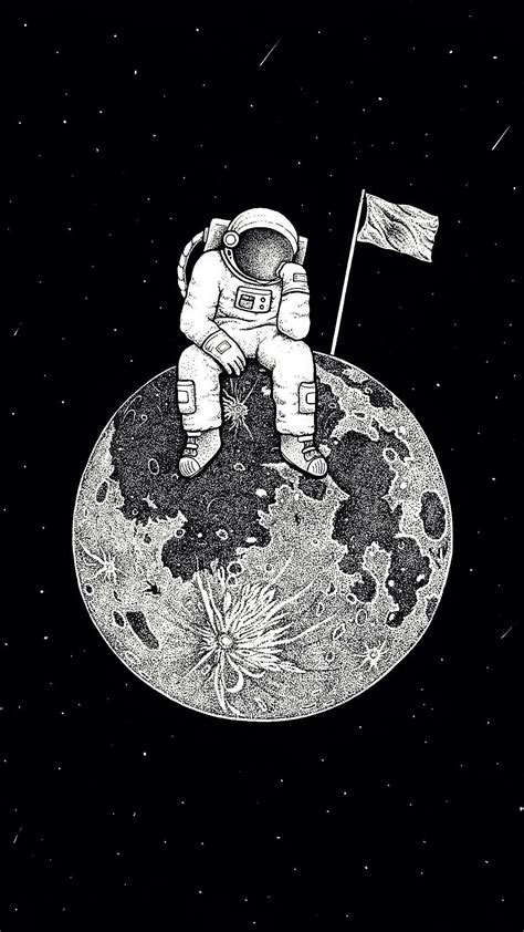 Pin by Aina Rhmn on Space | Space drawings, Astronaut wallpaper, Space art