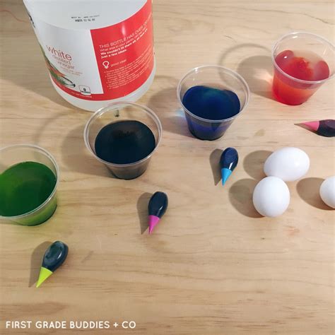 Simple Science: Colored Rubber Eggs | First Grade Buddies