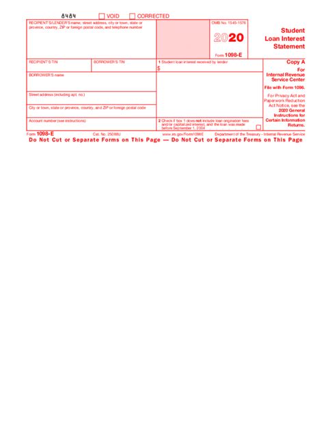 2020 form 1098 mortgage interest: Fill out & sign online | DocHub