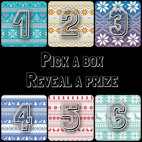 Pick a number Choose a present online Facebook game Raffle | Facebook groups ideas, Games for ...