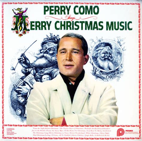 Como, Perry. Sings Merry Christmas Music (CAS660, LPM1243, CAS660e) - Christmas Vinyl Record LP ...