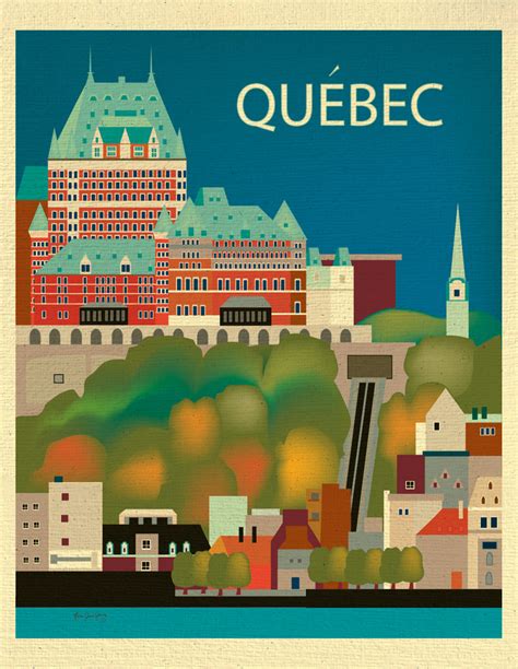 Quebec travel wall art, Canadian posters, art prints – Loose Petals