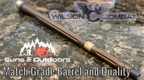 Wilson Combat Barrel - Match Grade Quality - YouTube