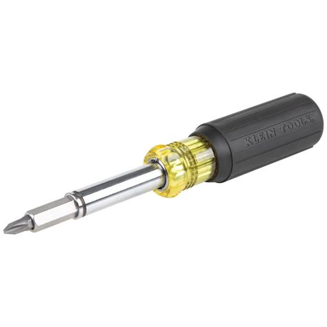 Klein • 11-in-1 Magnetic Screwdriver / Nut Driver By Klein 32500MAG • Hard Hat Ohmic Resistor ...