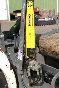 Heavy equipment management software: Skid steer firewood processor