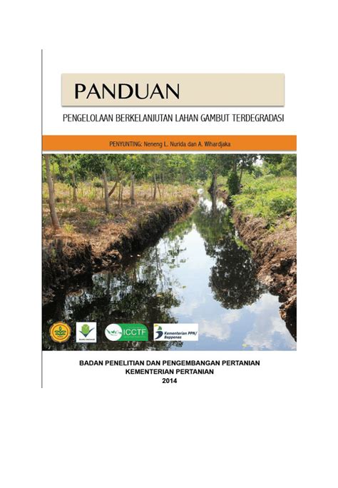 (PDF) Panduan Pengelolaan Berkelanjutan Lahan Gambut Terdegradasi