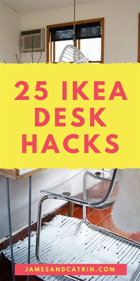 25 Ikea Desk Hacks That Will Inspire You All Day Long | Ikea desk hack, Desk hacks, Ikea desk