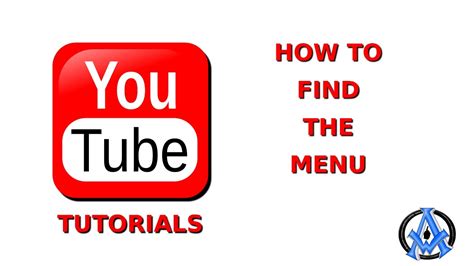 WHERE IS MY YOUTUBE MENU? - YouTube