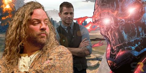 Justice League: Darkseid Actor Shot All of His Scenes, Confirms Zack Snyder